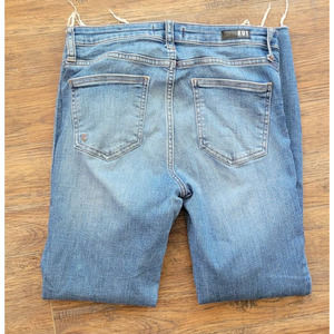 Kut From The Kloth Skinny Jeans Size 4 Donna Frayed Hem